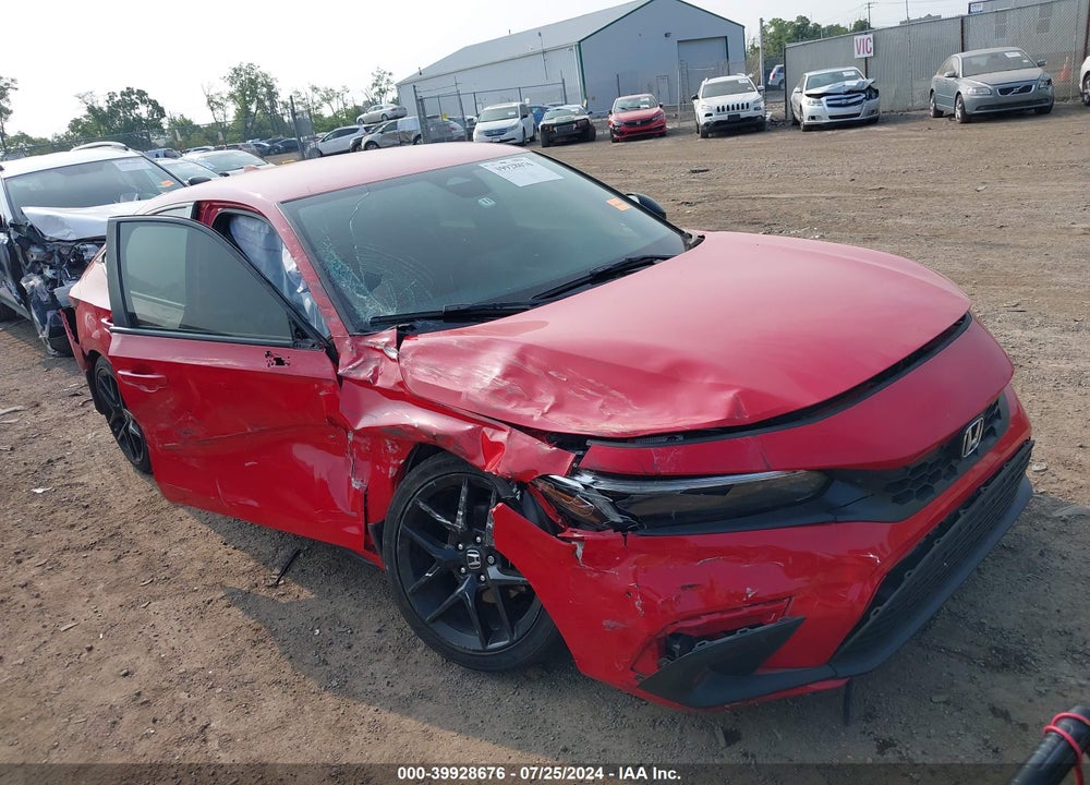 2022 HONDA CIVIC SPORT VIN: 19XFL2H85NE021688