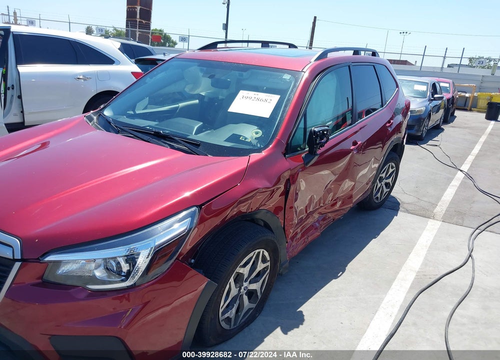 2020 SUBARU FORESTER PREMIUM VIN: JF2SKAJC0LH542806