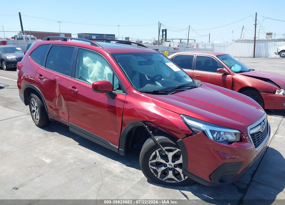 2020 SUBARU FORESTER PREMIUM VIN: JF2SKAJC0LH542806