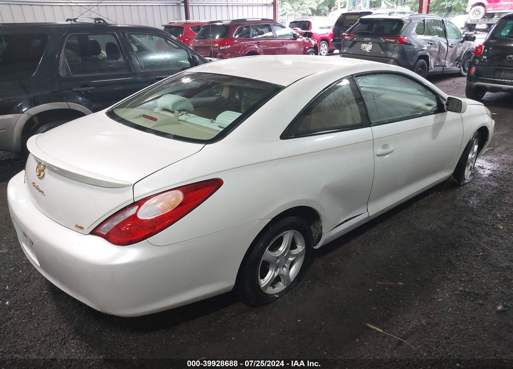 2004 TOYOTA CAMRY SOLARA SE VIN: 4T1CE38P24U767084