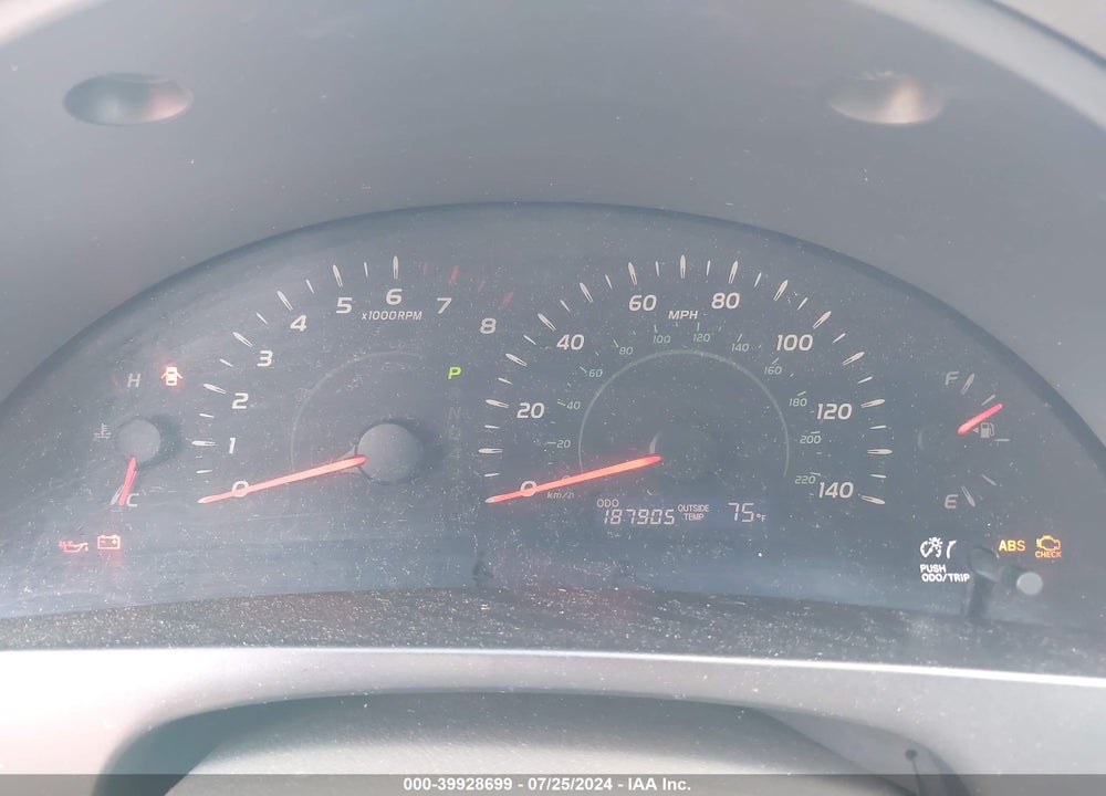 2007 TOYOTA CAMRY VIN: 4T1BE46K57U610890