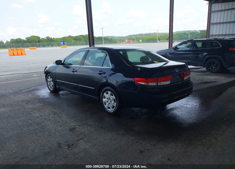 2003 HONDA ACCORD 2.4 LX VIN: 1HGCM56393A052162