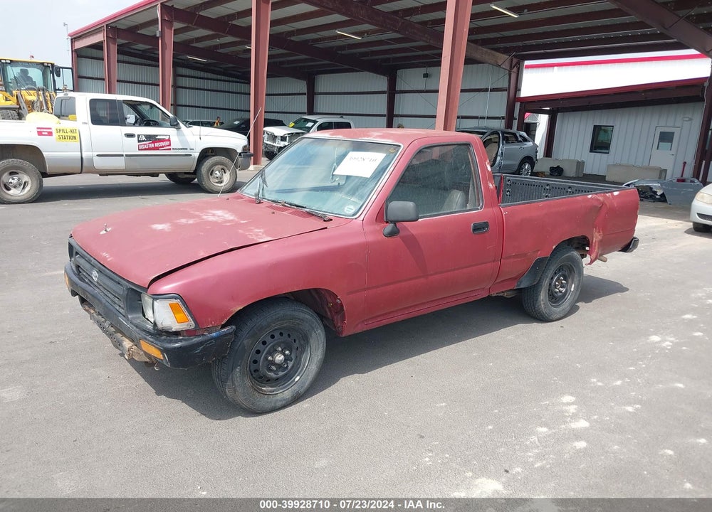 1992 TOYOTA PICKUP 1/2 TON SHORT WHLBASE STB VIN: 4TARN81A0NZ020682