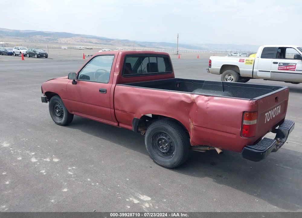 1992 TOYOTA PICKUP 1/2 TON SHORT WHLBASE STB VIN: 4TARN81A0NZ020682