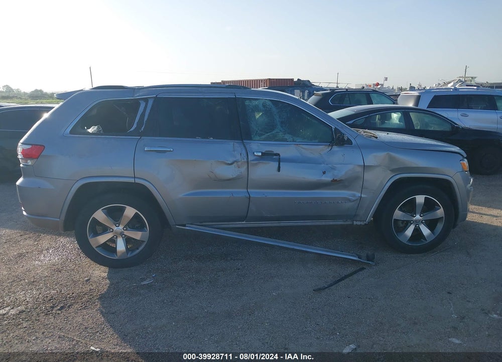 2014 JEEP GRAND CHEROKEE OVERLAND VIN: 1C4RJECG4EC281218