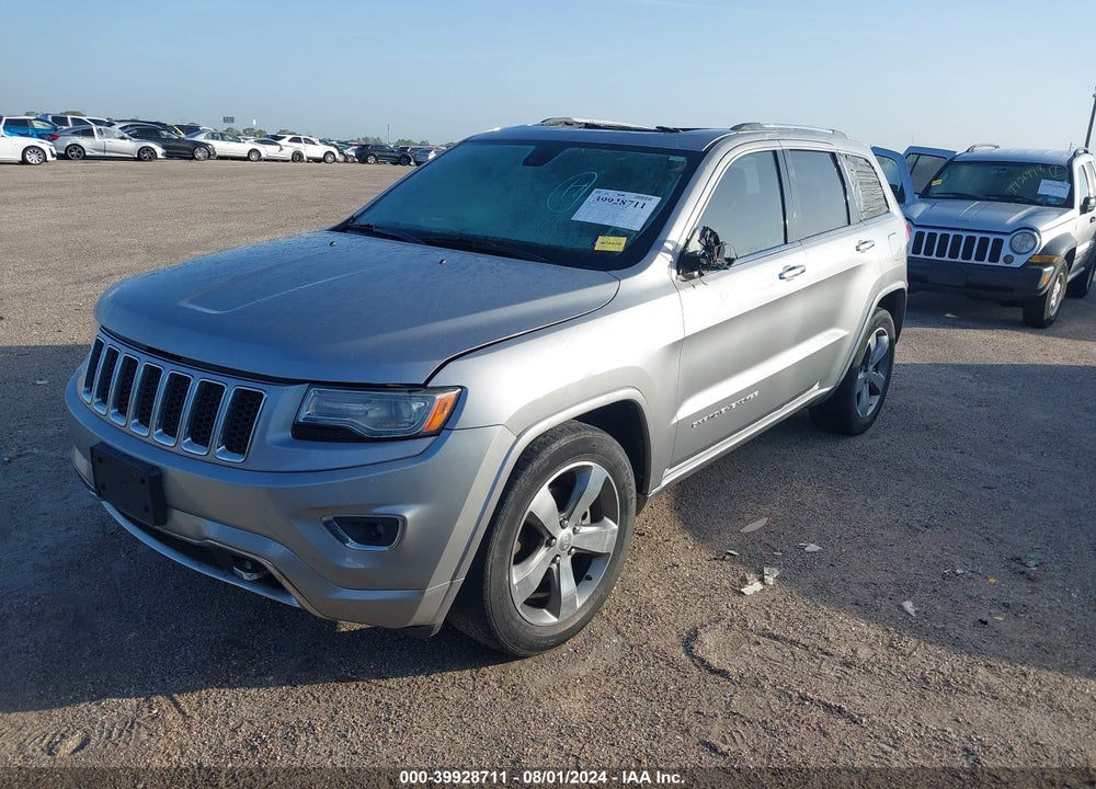 2014 JEEP GRAND CHEROKEE OVERLAND VIN: 1C4RJECG4EC281218