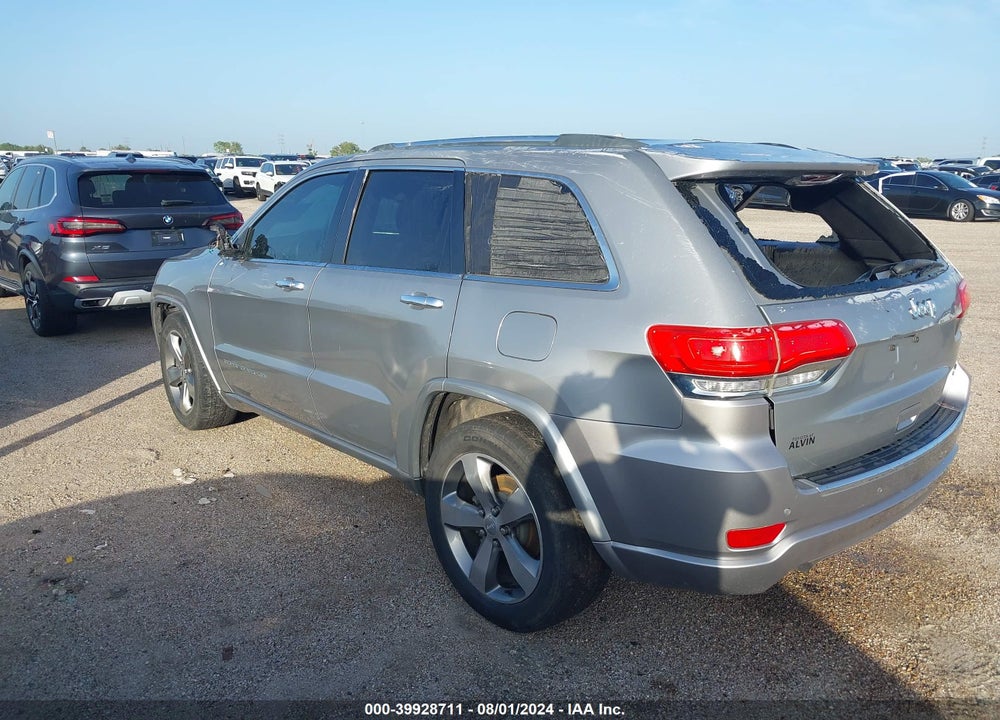 2014 JEEP GRAND CHEROKEE OVERLAND VIN: 1C4RJECG4EC281218