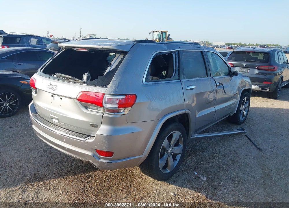 2014 JEEP GRAND CHEROKEE OVERLAND VIN: 1C4RJECG4EC281218
