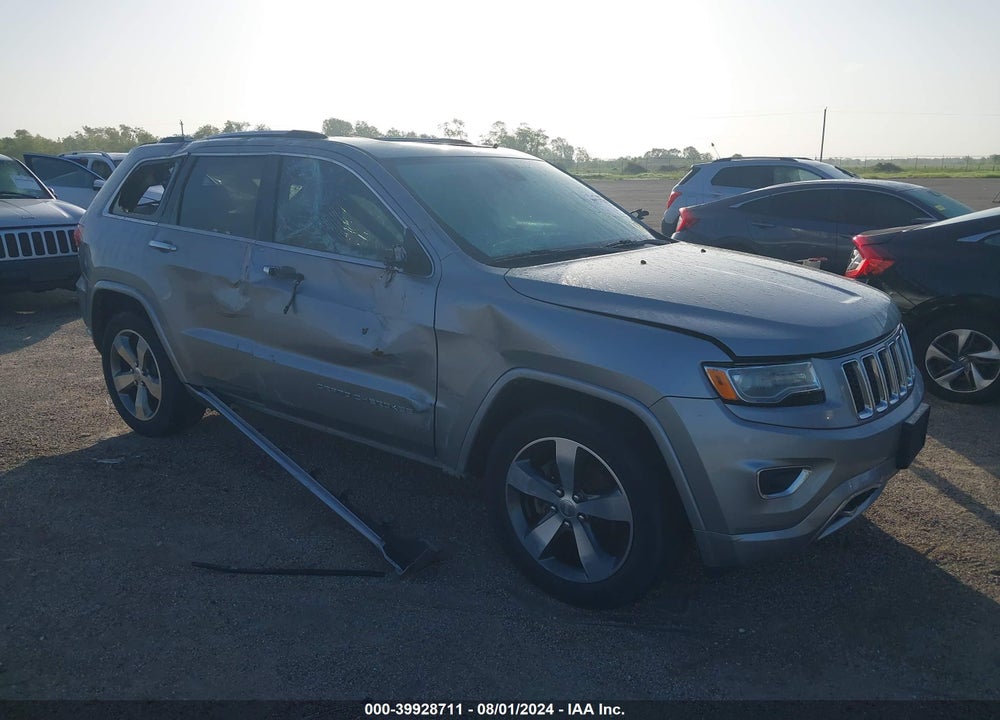 2014 JEEP GRAND CHEROKEE OVERLAND VIN: 1C4RJECG4EC281218