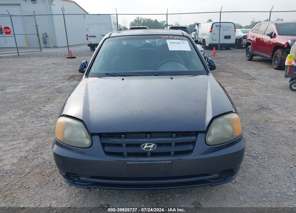 2005 HYUNDAI ACCENT GLS/GT VIN: KMHCG35C15U366963