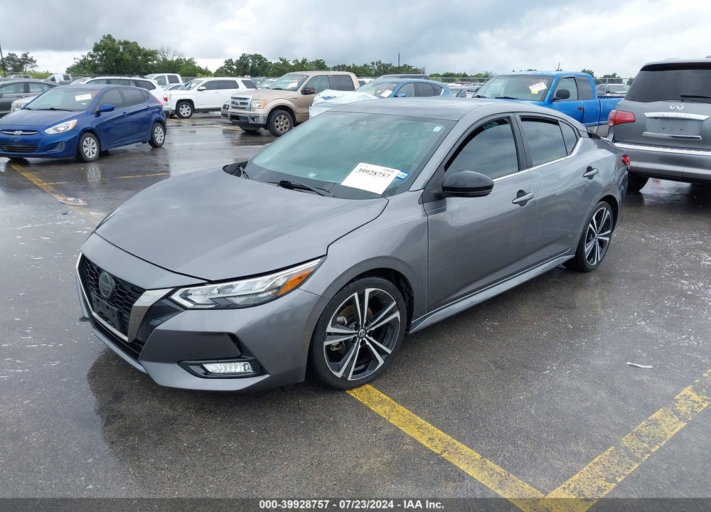 2021 NISSAN SENTRA SR XTRONIC CVT VIN: 3N1AB8DV7MY247727