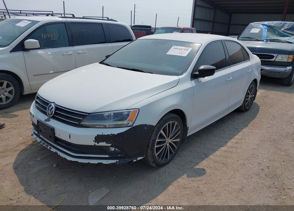 2016 VOLKSWAGEN JETTA 1.8T SPORT VIN: 3VWD17AJ6GM419232