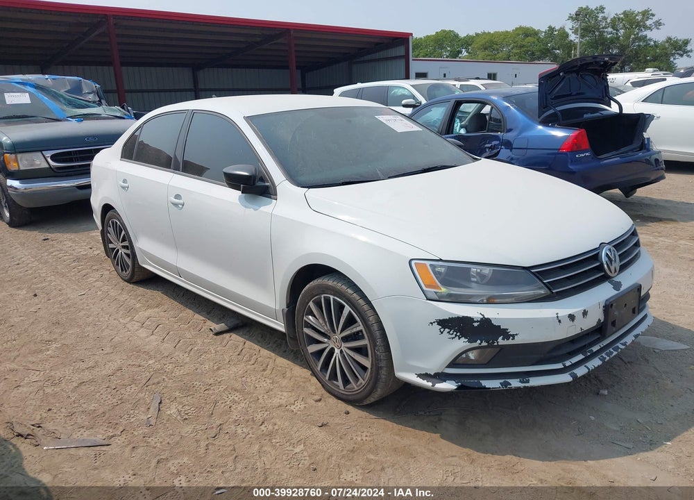 2016 VOLKSWAGEN JETTA 1.8T SPORT VIN: 3VWD17AJ6GM419232