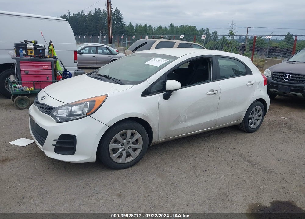 2016 KIA RIO LX VIN: KNADM5A33G6635665