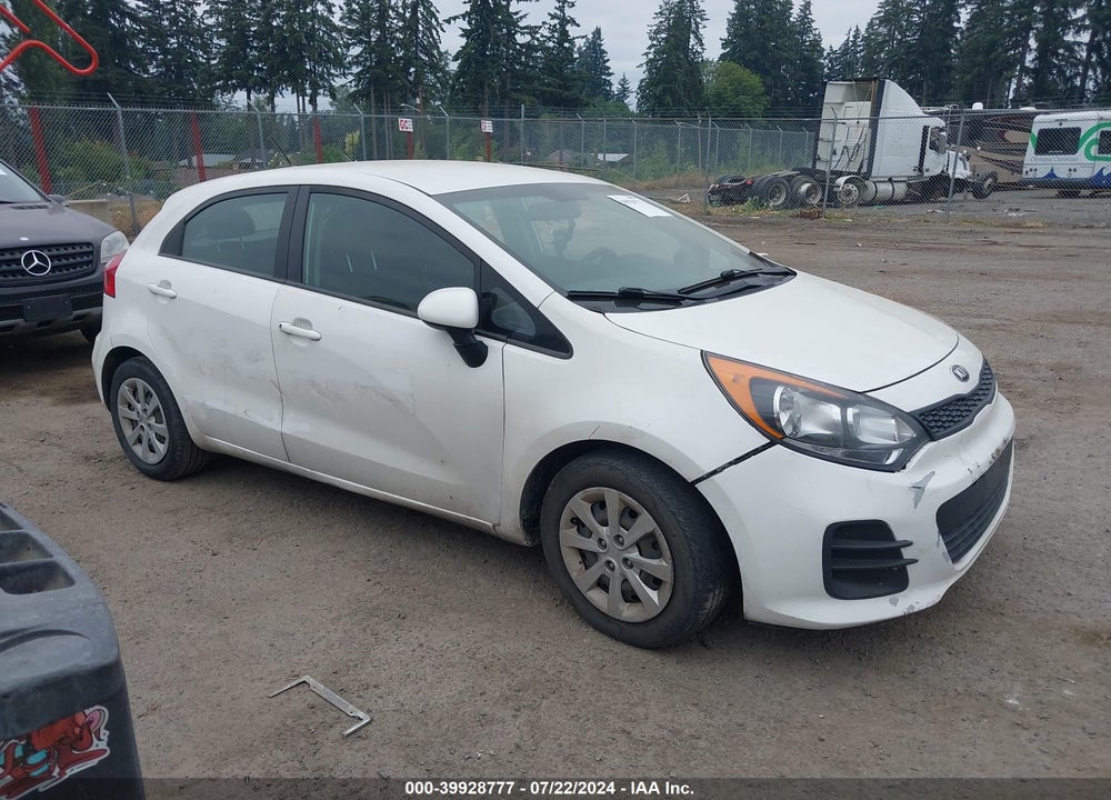 2016 KIA RIO LX VIN: KNADM5A33G6635665