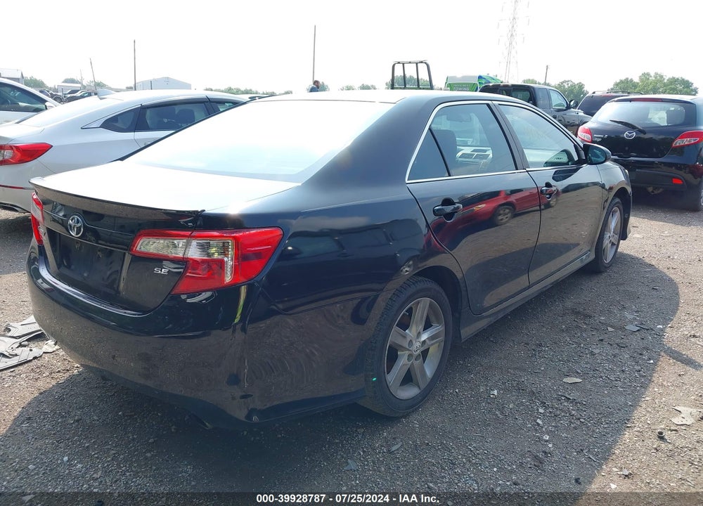 2012 TOYOTA CAMRY SE VIN: 4T1BF1FK3CU098651