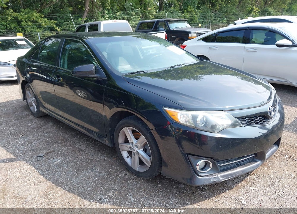 2012 TOYOTA CAMRY SE VIN: 4T1BF1FK3CU098651