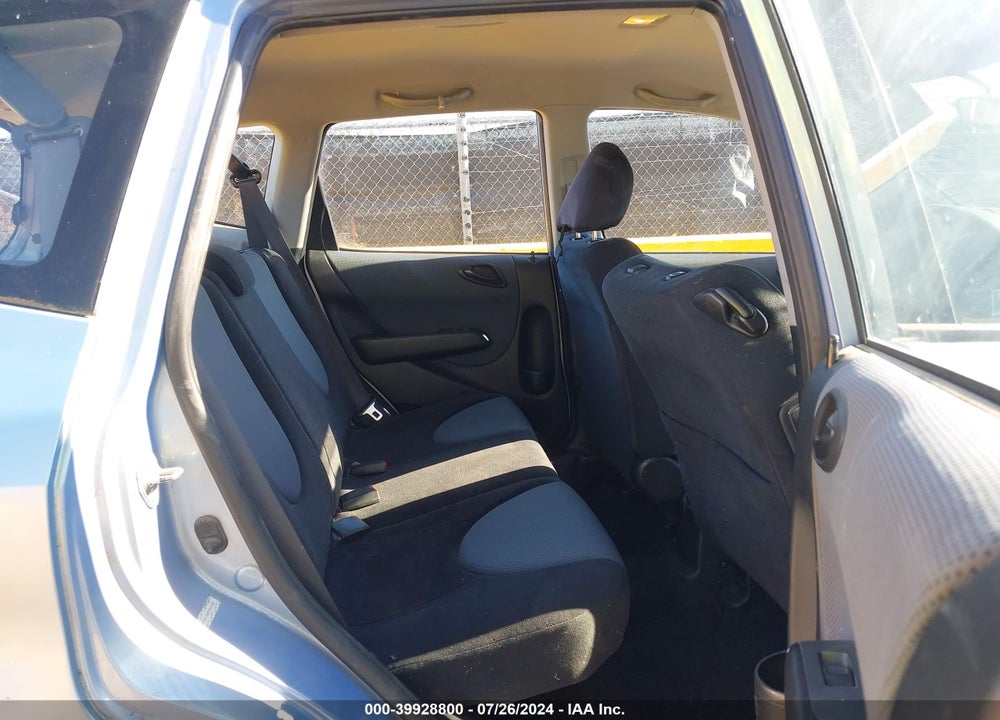 2008 HONDA FIT SPORT VIN: JHMGD38678S032858