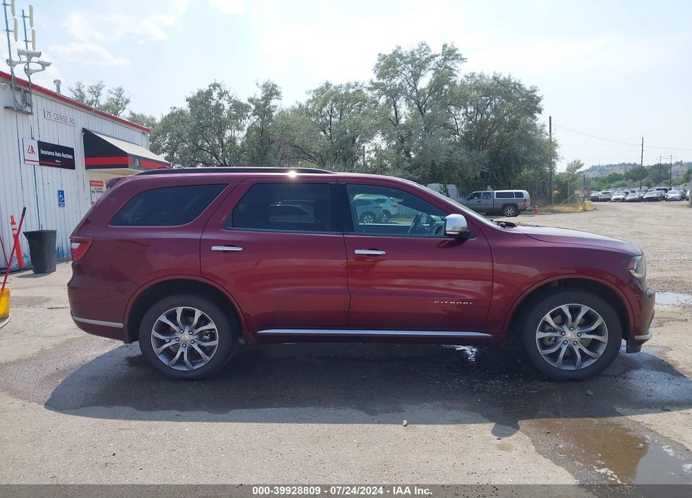 2018 DODGE DURANGO CITADEL ANODIZED PLATINUM AWD VIN: 1C4RDJEG2JC497981