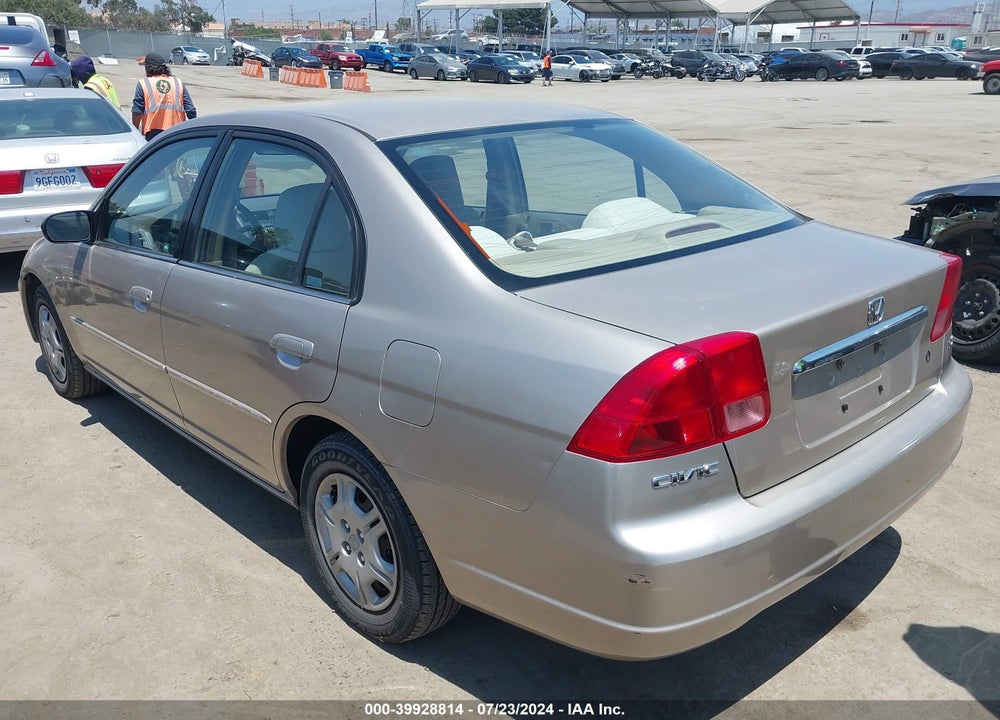 2002 HONDA CIVIC LX VIN: JHMES16592S003557
