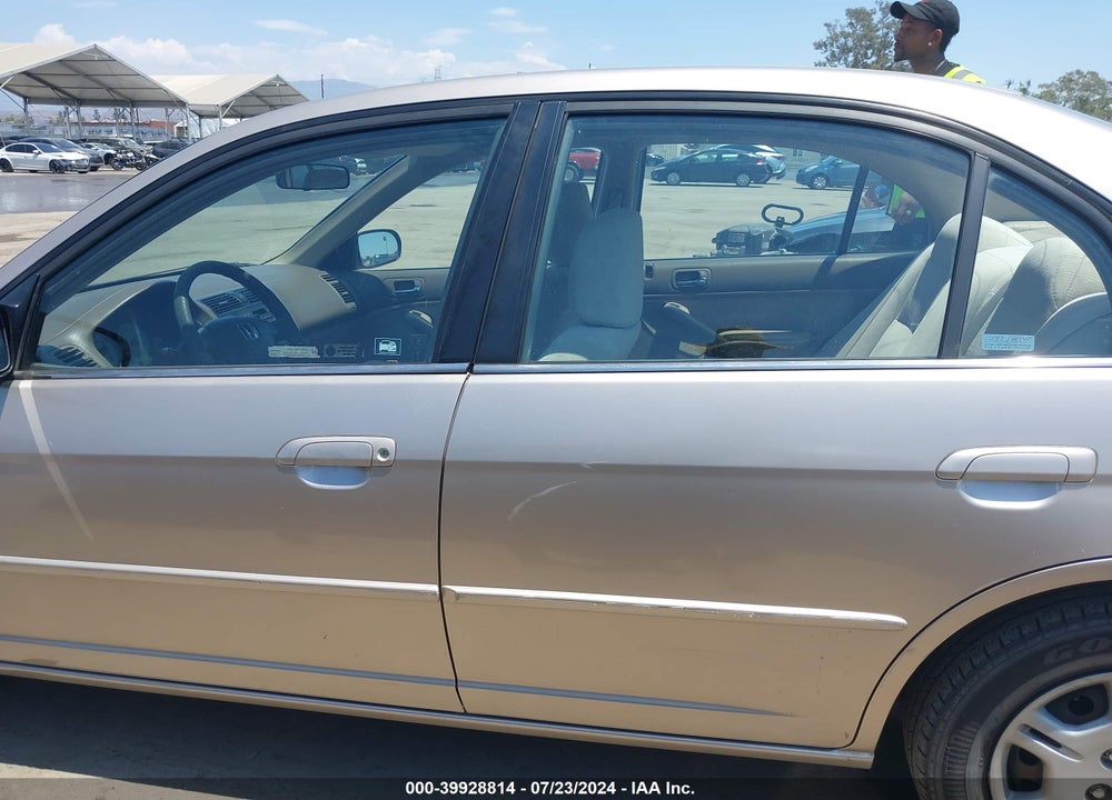 2002 HONDA CIVIC LX VIN: JHMES16592S003557