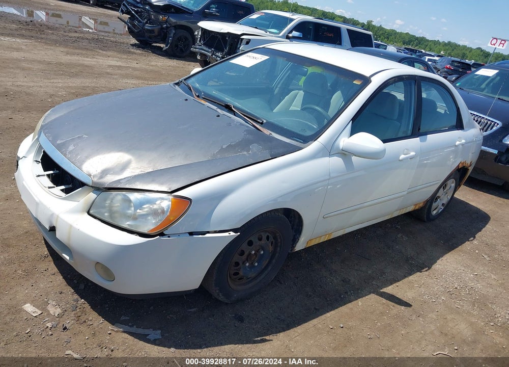 2005 KIA SPECTRA EX/LX/SX VIN: KNAFE121255173680