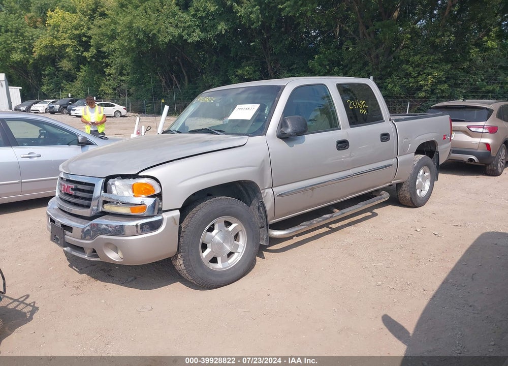 2004 GMC SIERRA 1500 SLE VIN: 2GTEK13TX41377859
