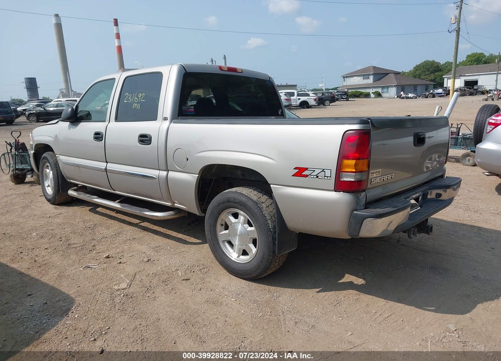 2004 GMC SIERRA 1500 SLE VIN: 2GTEK13TX41377859