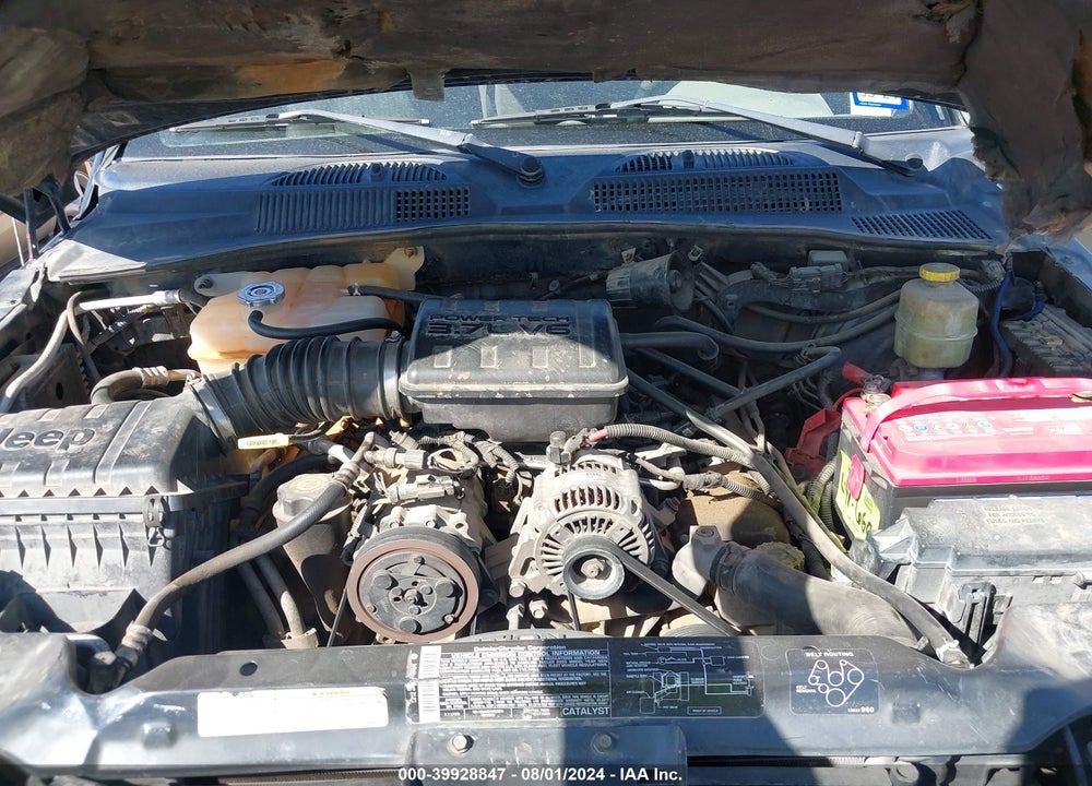 2003 JEEP LIBERTY SPORT VIN: 1J4GK48K23W529709