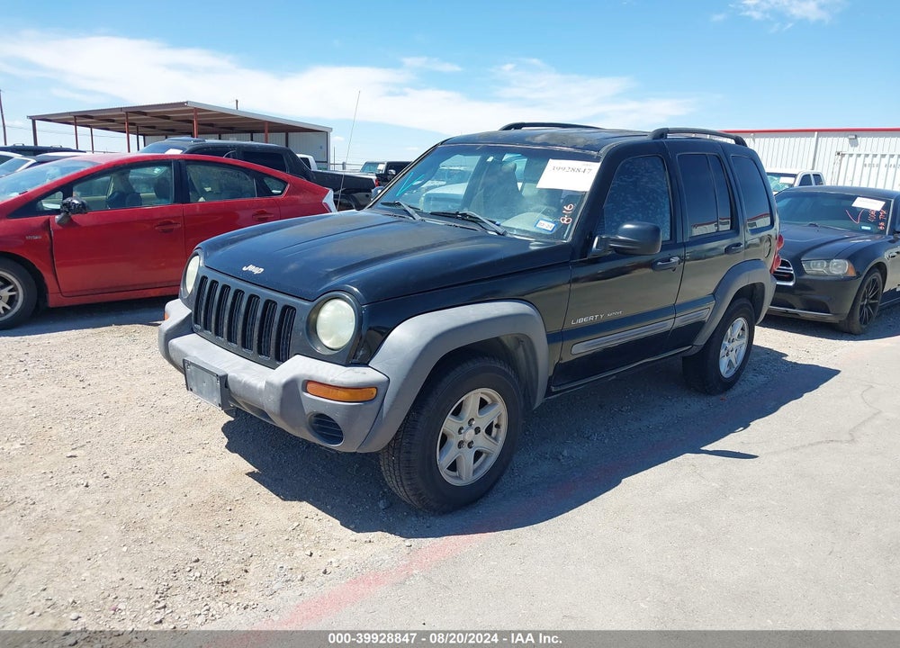 2003 JEEP LIBERTY SPORT VIN: 1J4GK48K23W529709