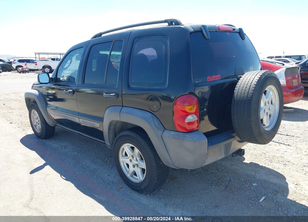 2003 JEEP LIBERTY SPORT VIN: 1J4GK48K23W529709
