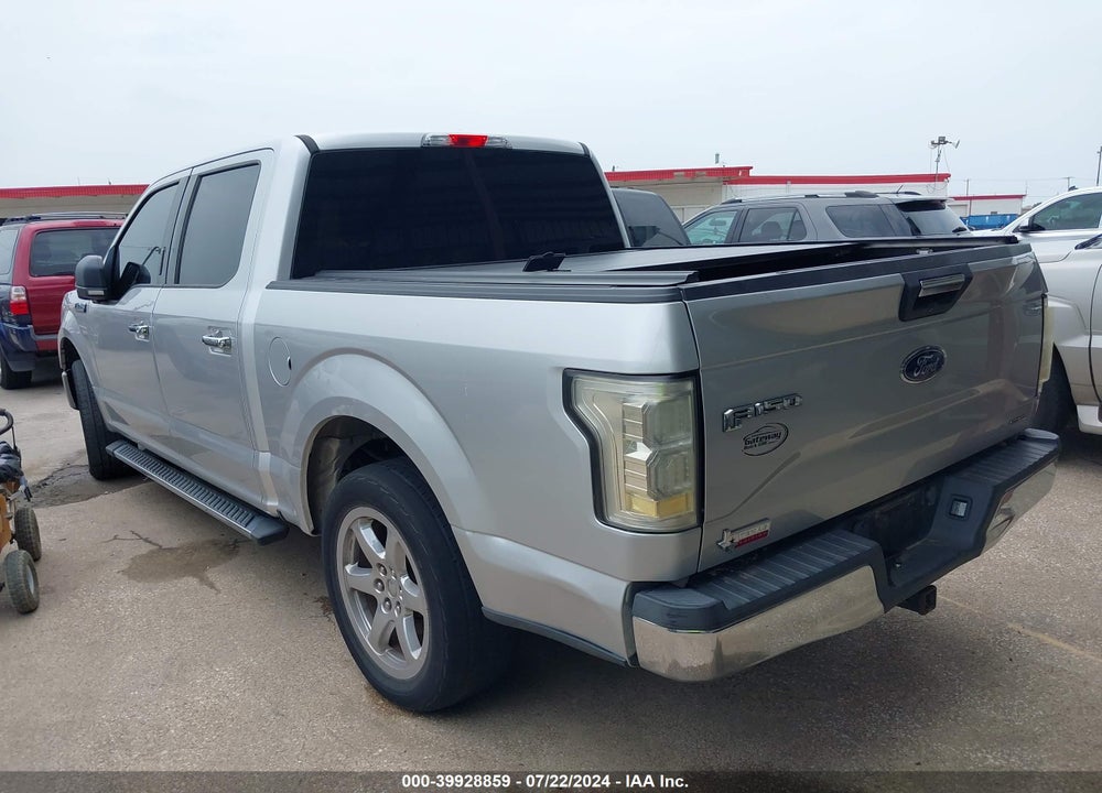 2015 FORD F-150 XLT VIN: 1FTEW1C85FKD33688