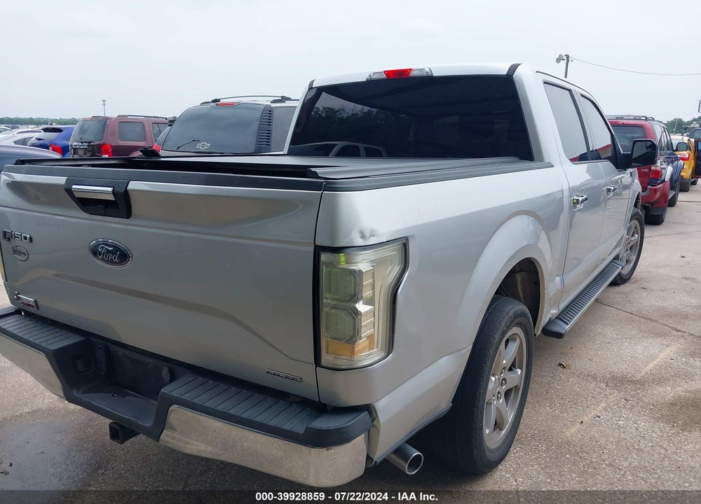 2015 FORD F-150 XLT VIN: 1FTEW1C85FKD33688