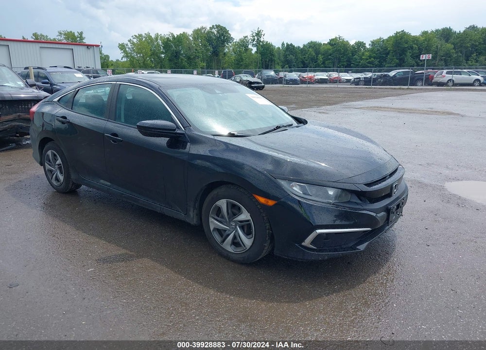 2019 HONDA CIVIC LX VIN: 2HGFC2F69KH552833
