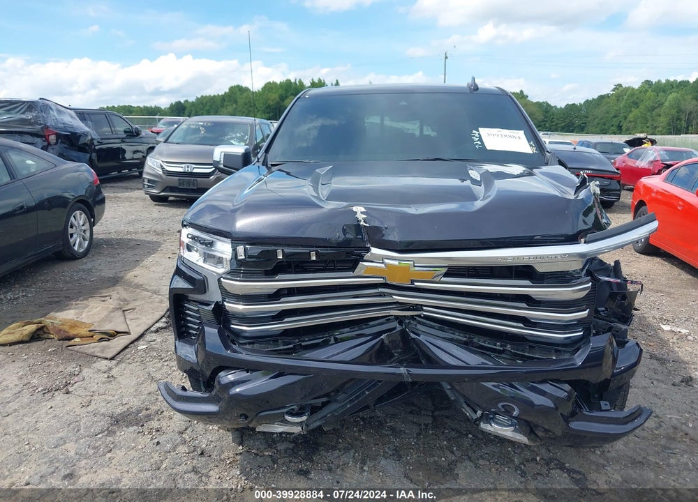 2024 CHEVROLET SILVERADO 1500 4WD SHORT BED HIGH COUNTRY VIN: 2GCUDJED2R1186391