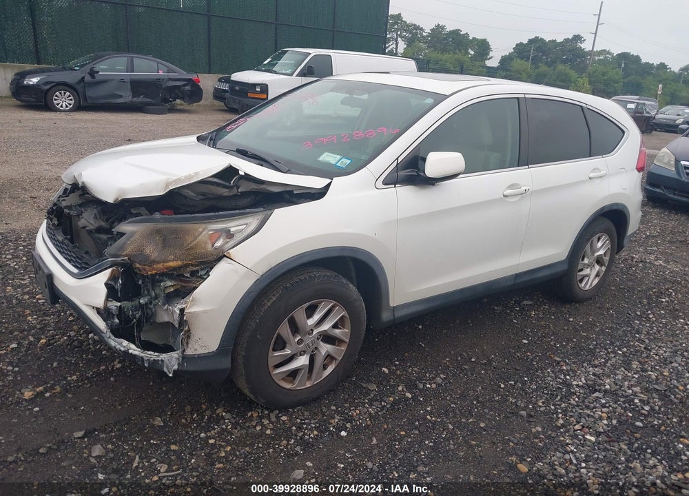 2015 HONDA CR-V EX VIN: 5J6RM4H5XFL101244