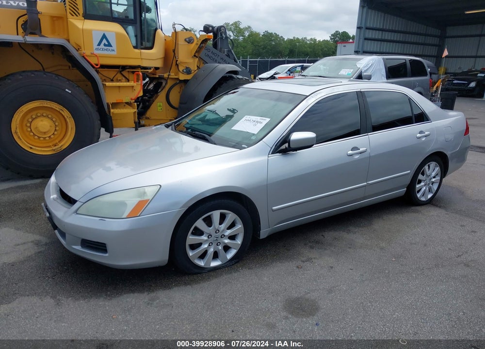 2007 HONDA ACCORD 3.0 EX VIN: 1HGCM66537A101935