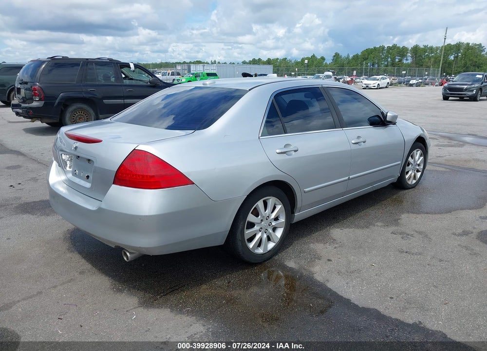 2007 HONDA ACCORD 3.0 EX VIN: 1HGCM66537A101935