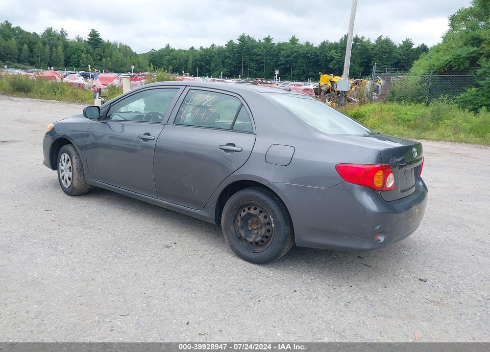 2009 TOYOTA COROLLA LE VIN: JTDBL40E99J023514