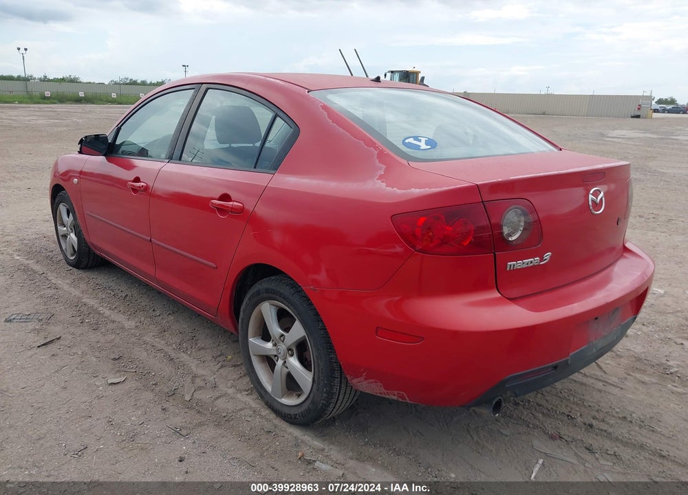 2006 MAZDA 3 I VIN: JM1BK12F161446039