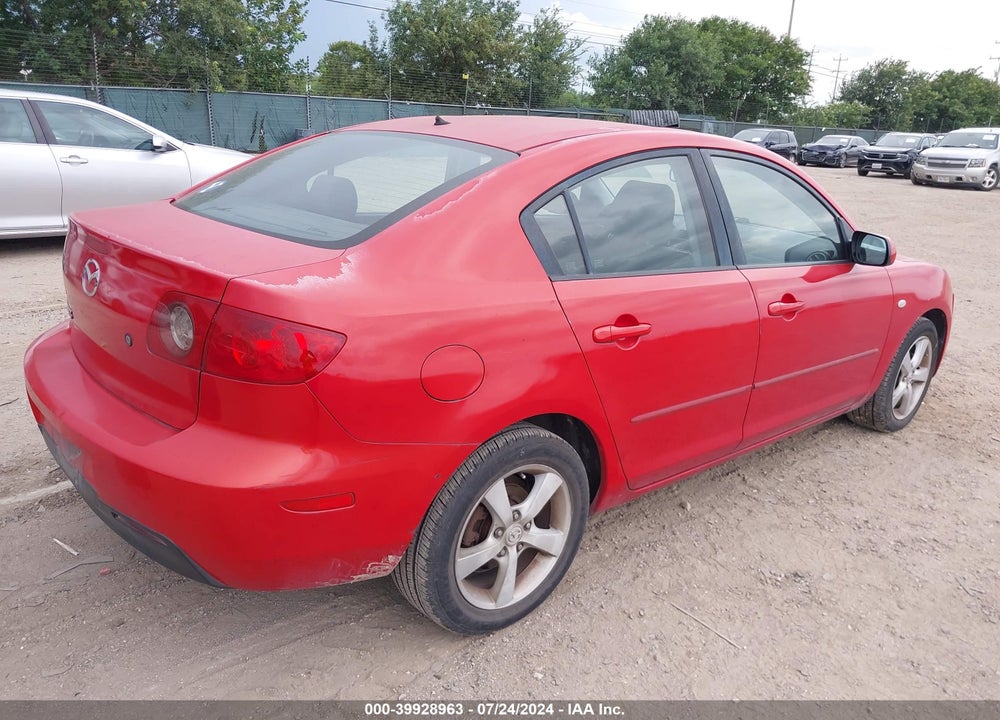 2006 MAZDA 3 I VIN: JM1BK12F161446039