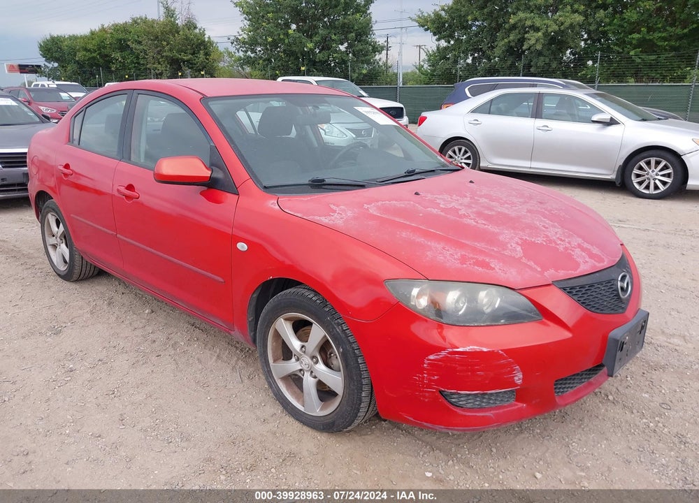 2006 MAZDA 3 I VIN: JM1BK12F161446039