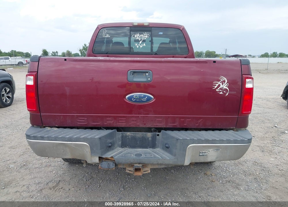 2008 FORD F-250 FX4/LARIAT/XL/XLT VIN: 1FTSX21538EB27401