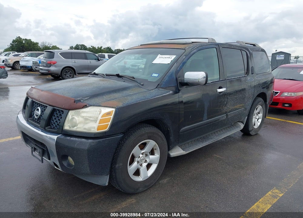 2004 NISSAN PATHFINDER ARMADA SE VIN: 5N1AA08A74N744679