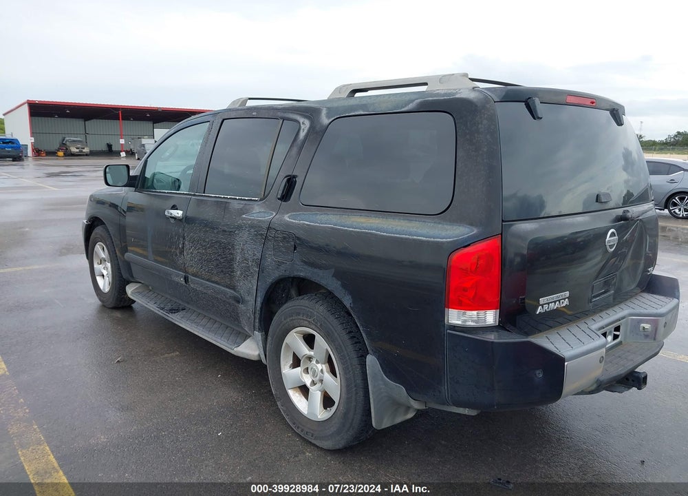 2004 NISSAN PATHFINDER ARMADA SE VIN: 5N1AA08A74N744679