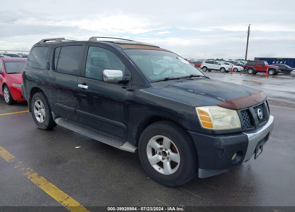 2004 NISSAN PATHFINDER ARMADA SE VIN: 5N1AA08A74N744679