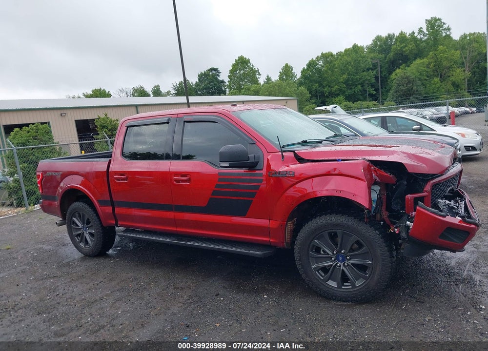 2018 FORD F-150 XLT VIN: 1FTEW1EG1JFC91168
