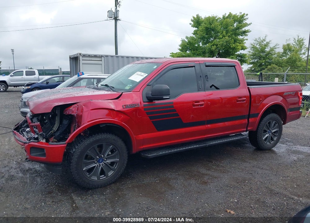 2018 FORD F-150 XLT VIN: 1FTEW1EG1JFC91168