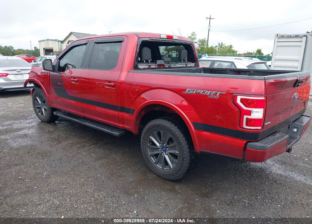 2018 FORD F-150 XLT VIN: 1FTEW1EG1JFC91168
