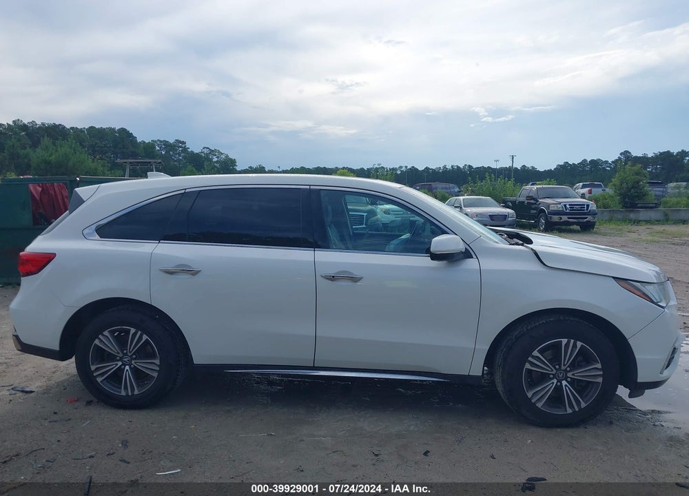 2017 ACURA MDX VIN: 5FRYD3H39HB005846